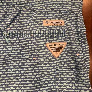 Columbia PFG fish shorts